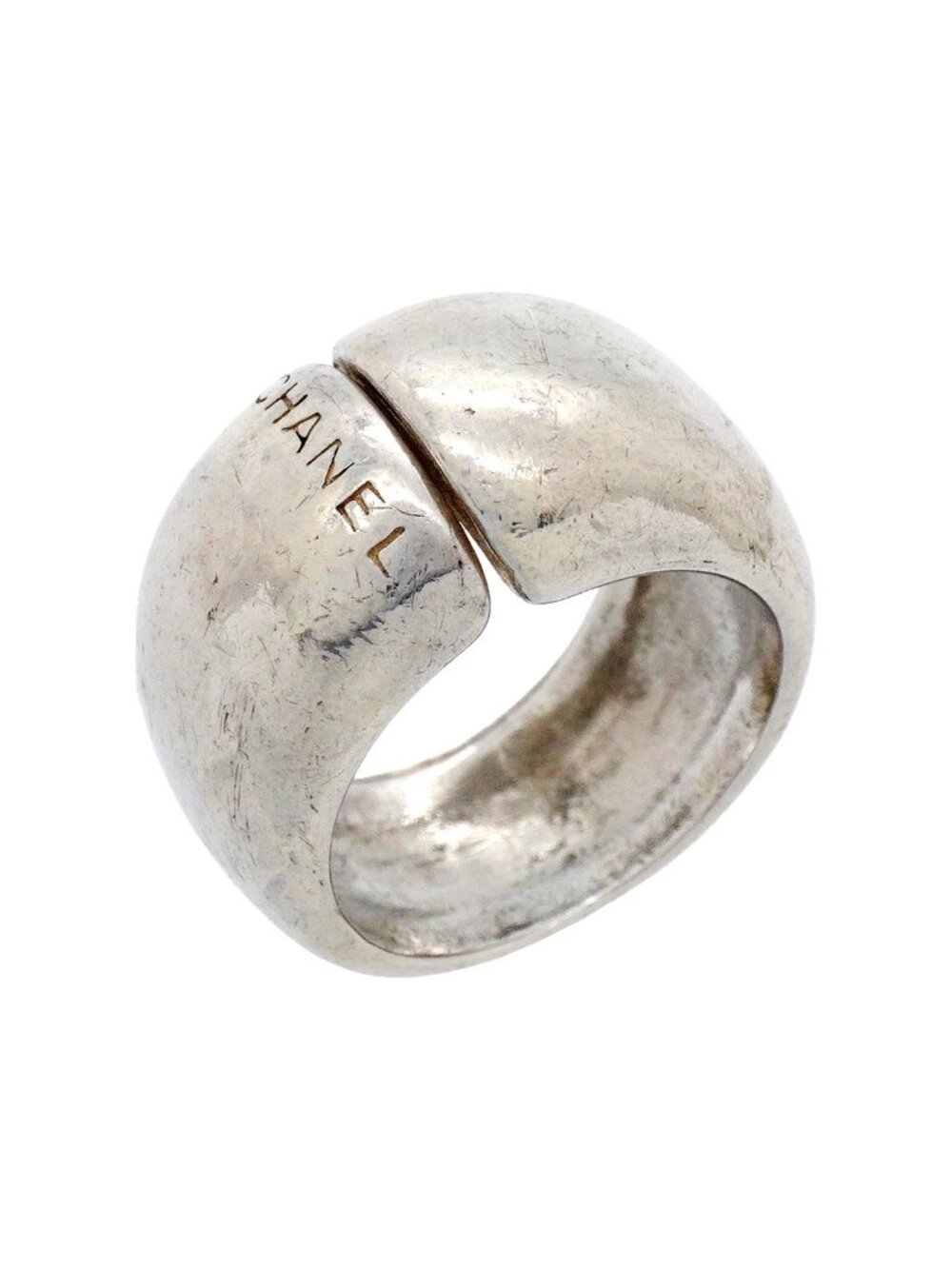 Chanel Ring Logo 925 Sterling Silver